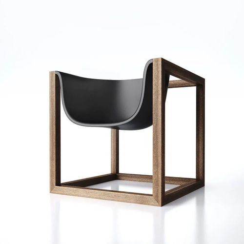 木質家具產品渲染鑒賞 自然之美與工藝之韻